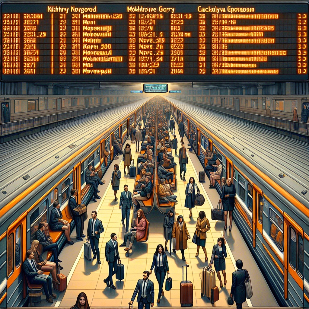 Изменения в расписании электричек Нижний Новгород — Моховые Горы с 2 ноября 2025 года