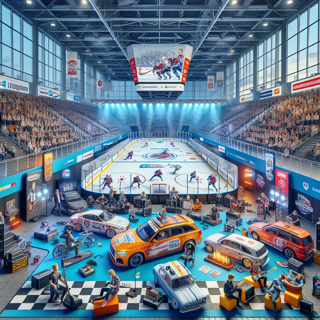 Тематическая конференция в День водителя: хоккей, музыка и автомобили в «Нагорном» 🚗🏒