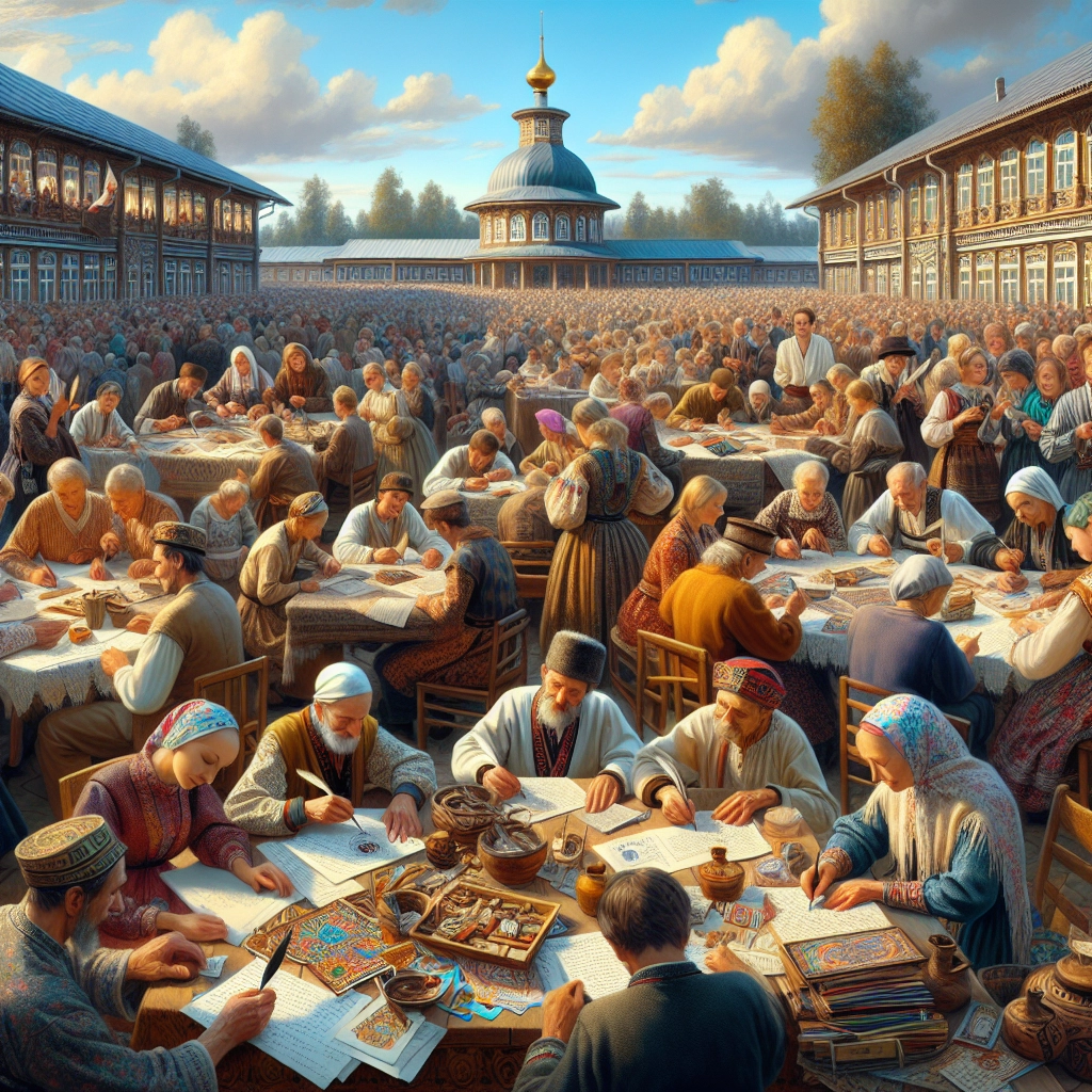 60 нижегородцев написали Большой этнографический диктант в Доме народного единства