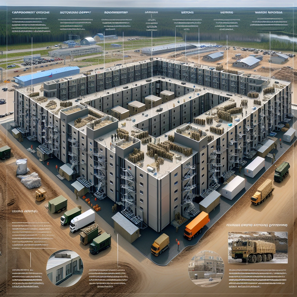 В Нижегородской области построили третью модульную казарму — поддержка военных продолжается