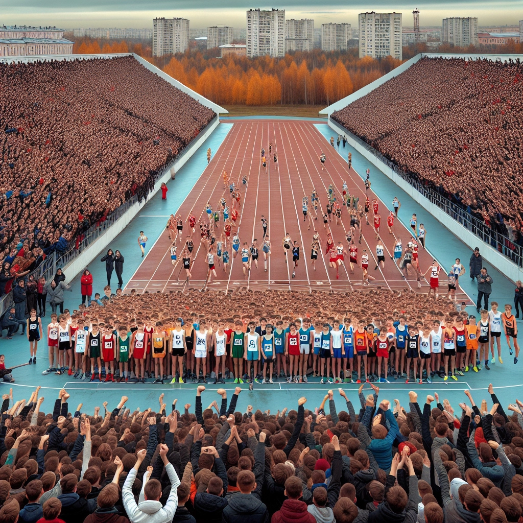 «Спорт для всех» в Нижегородской области: сотни подростков проверили силы на стадионе «Локомотив»