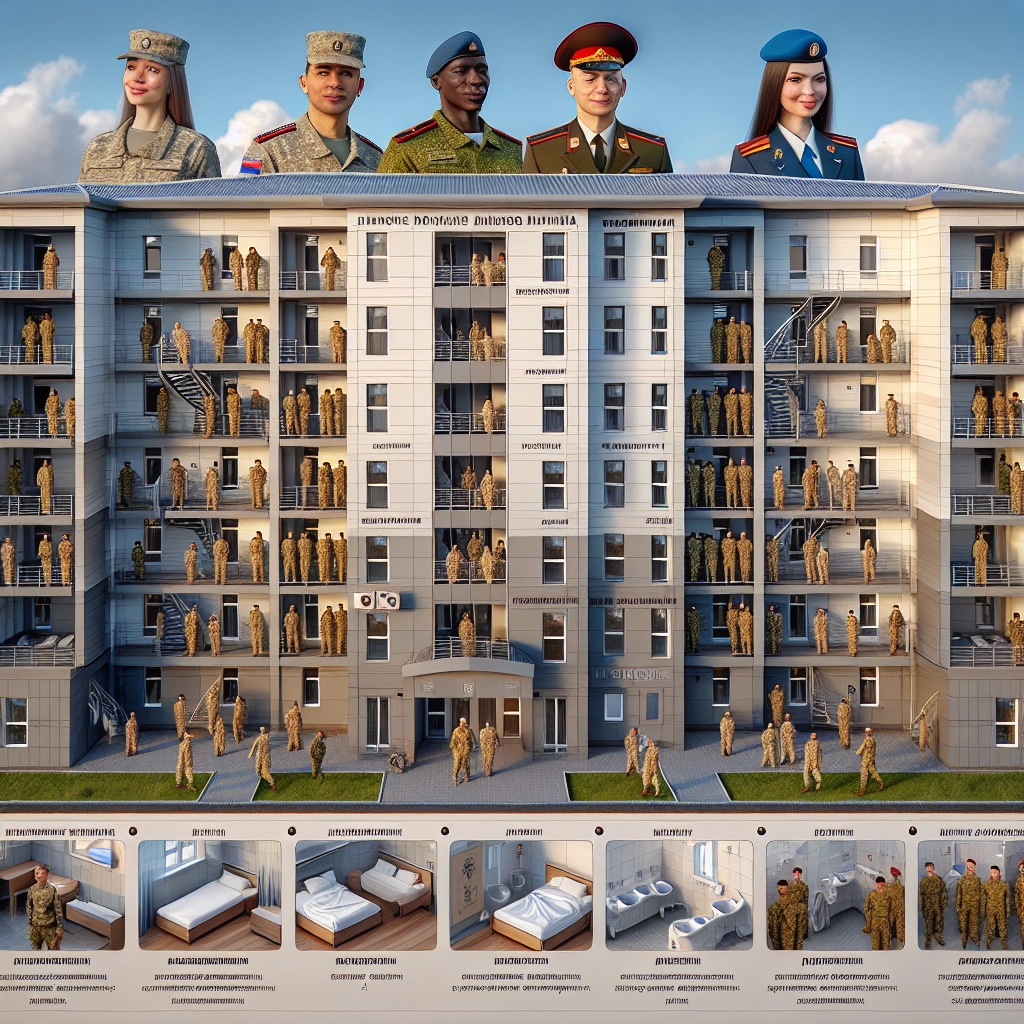 В Нижегородской области открыли третью модульную казарму для военного училища