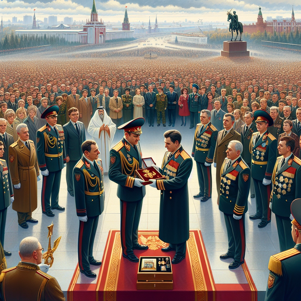 Георгиевское знамя вручено Нижегородскому гвардейскому ВВИКУ — событие для истории города и страны