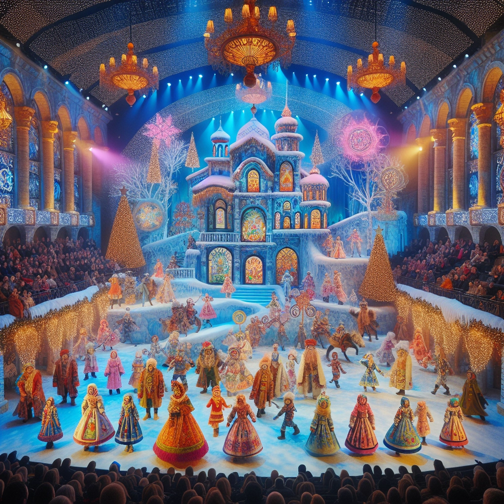 На сцене ДКХ в Дзержинске вновь зазвучала рождественская сказка