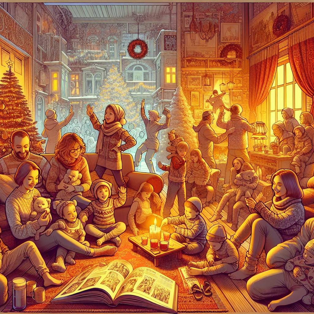 Семейный просмотр, фэнтези и танцы: чем занимались нижегородцы в новогодние каникулы